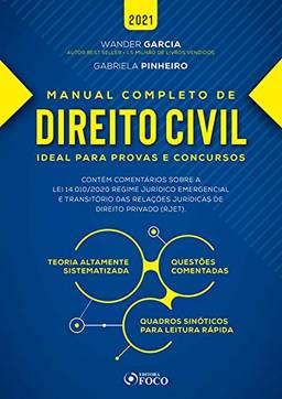 Manual Completo de Direito Civil: Ideal para provas e concursos