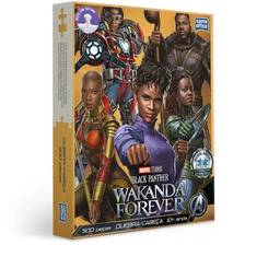 Wakanda Forever - Quebra-cabeça - 500 peças - Toyster Brinquedos