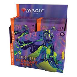 Magic The Gathering, - Caixa de Boosters de Colecionador de Innistrad: Caçada à Meia-noite, 12 boosters, , Inglês, Multicolor