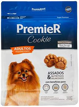 Petisco Premier Cookie Cães Adultos Pequenos 250g Premier Pet Raça Filhotes,