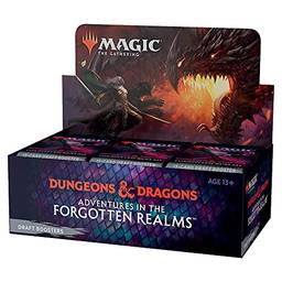 Booster de Draft de Magic: The Gathering Adventures in Forgotten Realms | 36 boosters (540 cards de Magic) - Em Inglês