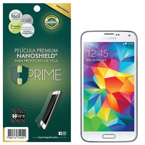 Pelicula HPrime NanoShield para Samsung Galaxy S5, Hprime, Película Protetora de Tela para Celular, Transparente