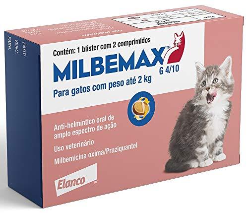 Milbemax G 4/10 Elanco para Gatos com Peso até 2 KG