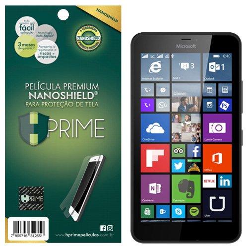 Pelicula HPrime NanoShield para Nokia Lumia 640 XL, Hprime, Película Protetora de Tela para Celular, Transparente