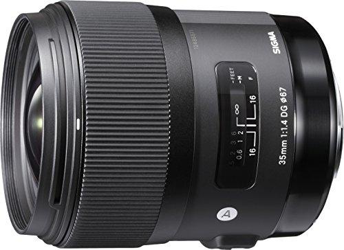 Sigma Lente 35 mm F1.4 Art DG HSM para Nikon, preta, 3,7 x 3,03 x 3,03 (340306)