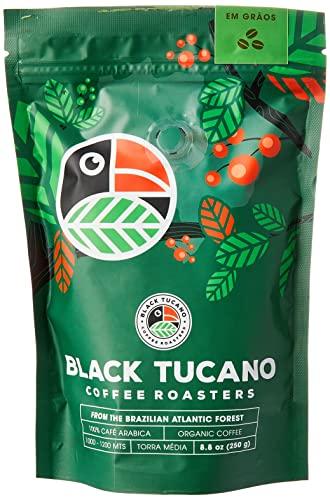 Café Especial Black Tucano Organic Coffee em Grãos 250g