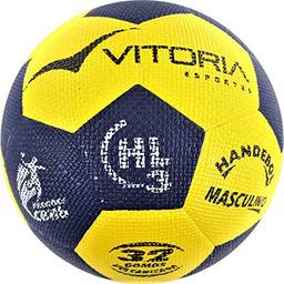 Vitoria Esportes Gripp, Bola De Handebol Adulto Unissex, Amarela (Yellow), Oficial Adulto