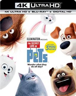 The Secret Life of Pets 4K Ultra HD + Blu-ray + Digital