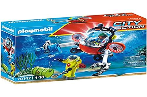 Playmobil Expedição Ambiental Mergulho - City Action - 70142