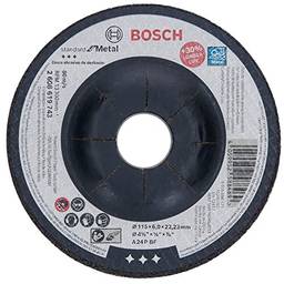 Bosch Disco De Desbaste Standard For Metal 115X6 0Mm Centro Deprimido