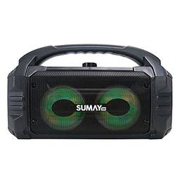 Caixa De Som Portátil Bluetooth Sunbox 50W Rms Sumay - SM-CSP1304