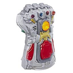 Brinquedo Marvel Manopla Thanos Eletrônica, Avengers, Dourada