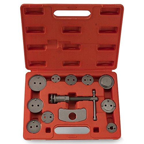NEIKO Kit completo de ferramentas de pinça de freio a disco 20733A | 12 peças | reparo de pastilhas de freio para automóveis | Serve para todos os veículos