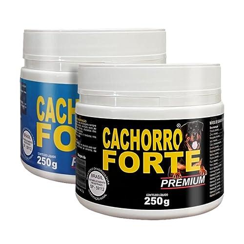 Kit Suplemento Cachorro Forte Premium + Pelo e Derme