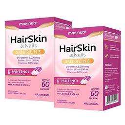 Hair Skin & Nails Supreme - 2 unidades de 60 Cápsulas - Maxinutri