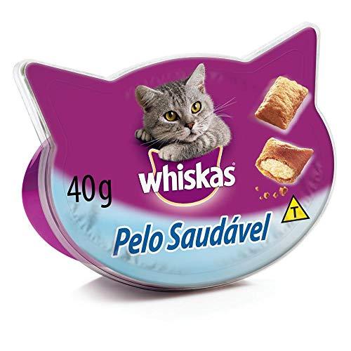 Petisco Funcional Para Gatos Whiskas Temptations Pelo Saudável Adultos 40g