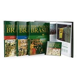 História do Brasil Barsa: 4 livros + 1 CD