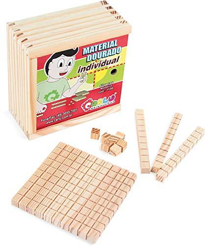 Carlu Brinquedos - Jogo para Aprender Matemática, 5+ Anos, 62 Peças, Color Multicolorido, 1106