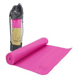 ARIMO Tapete Yoga Mat Antiderrapante PVC Todos Os Tipos de Yoga/Pilates Exercícios de Solo 166 x 60 cm x 5 mm (Rosa Original)