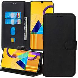 Capa carteira XYX para S20 FE, capa para Samsung S20 FE, capa flip flip de couro PU cor sólida panturrilha para Samsung Galaxy S20 FE (preto)
