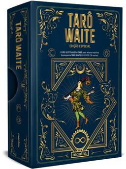 Tarô Waite Edição Especial: livro ilustrado do Tarot para leitura intuitiva: Acompanha Tarô Waite (78 cartas ilustradas por Pamela Colman Smith)
