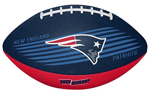 NFL New England Patriots 07731076111NFL Downfield Bola de futebol (todas as opções de equipe), azul, juvenil
