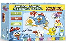 Quebra-Cabeça Progressivo Galinha Pintadinha, Nig Brinquedos
