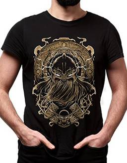 Camiseta Viking Barbaro celta Odin Thor Vikings Nordico M2