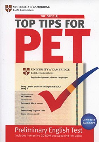 The Official Top Tips for PET - With CD-ROM