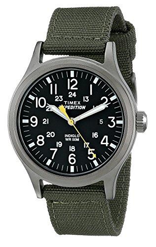 Relógio masculino Timex Expedition Scout 40, Verde/Cinza