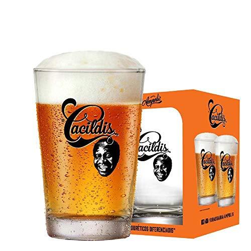 Copo de Cerveja Caldereta Cacildis Vidro 300ml