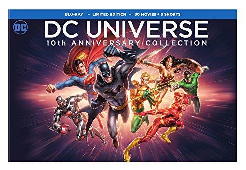 DC Universe 10th Anniversary Collection, 30-Movies [Blu-ray]