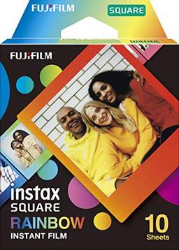 Fujifilm Filme de arco-íris quadrado Instax - 10 exposições (16671320)