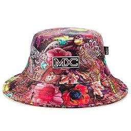 Chapéu Bucket Hat MXC BRASIL Estampado Flores Floral REF255