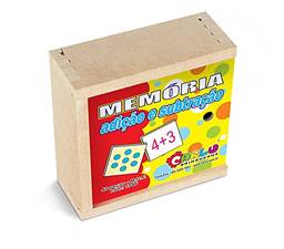 Carlu Brinquedos - Jogo da Memória, 3+ Anos, 40 Peças , Color Multicolorido, 1046