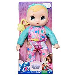 Baby Alive Bebê Fofinha - Boneca de corpo macio, 28 cm com cabelos loiros - F7791 - Hasbro