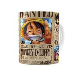 Caneca One Piece Wanted