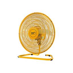 Tron Oscilante Colors Ventilador de Mesa, 140W, Amarelo, 50 cm, 1 Unidade
