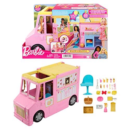 Barbie Profissões Veículo de Brinquedo Caminhão de Limonada para crianças a partir de 3 anos