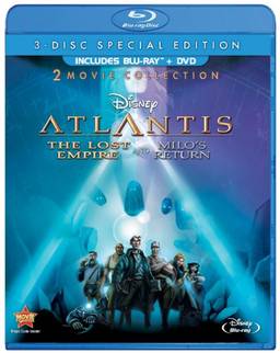 Atlantis: The Lost Empire / Atlantis: Milo's Return: Two-Movie Collection (Three Disc Blu-ray / DVD Combo)