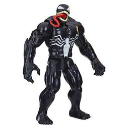 Boneco Marvel Spider-Man Titan Hero Series, Figura 30 cm - Venom - F4984 - Hasbro, Preto e branco