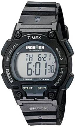 Timex Relógio de tamanho real Ironman Endure 30 Shock, Preto, Timex Relógio Ironman Endure 30 de tamanho normal