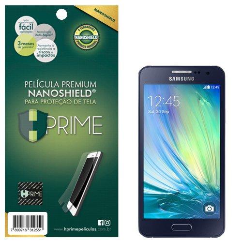 Pelicula HPrime NanoShield para Samsung Galaxy A3, Hprime, Película Protetora de Tela para Celular, Transparente