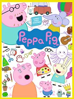 Peppa Pig - Livro de colorir para criança