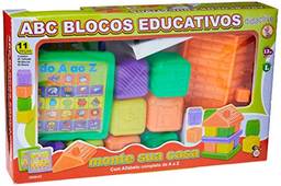 Abc Blocos Educativos Brinquedos Pica Pau