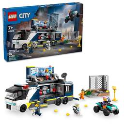 LEGO Set City Police 60418 Camião de Laboratório Criminal da Políci 674 peças