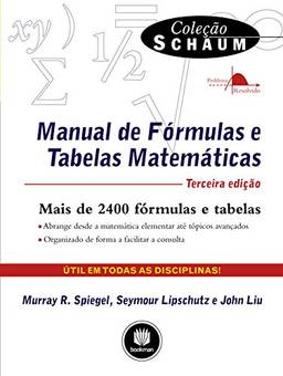 Manual de Fórmulas e Tabelas Matemáticas (Schaum)