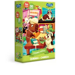 Cozinha Animal - Quebra-cabeça 30 peças - Toyster Brinquedos