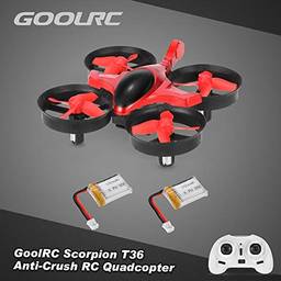 KKmoon Scorpion T36 2.4G 4CH 6 Axis Gyro 3D-Flip Anti-esmagamento UFO RC Quadrotor RTF Drone com 1 bateria extra grandes presentes Brinquedos