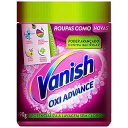 Tira Manchas em Pó Vanish Oxi Advance 390g Refil Econômico para roupas coloridas, Vanish, Rosa